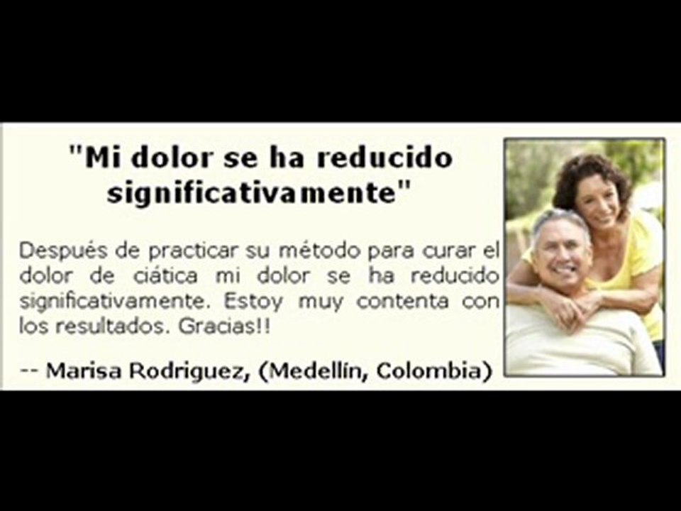 Ciática tratamiento dolor ciatico resultados importantes salud