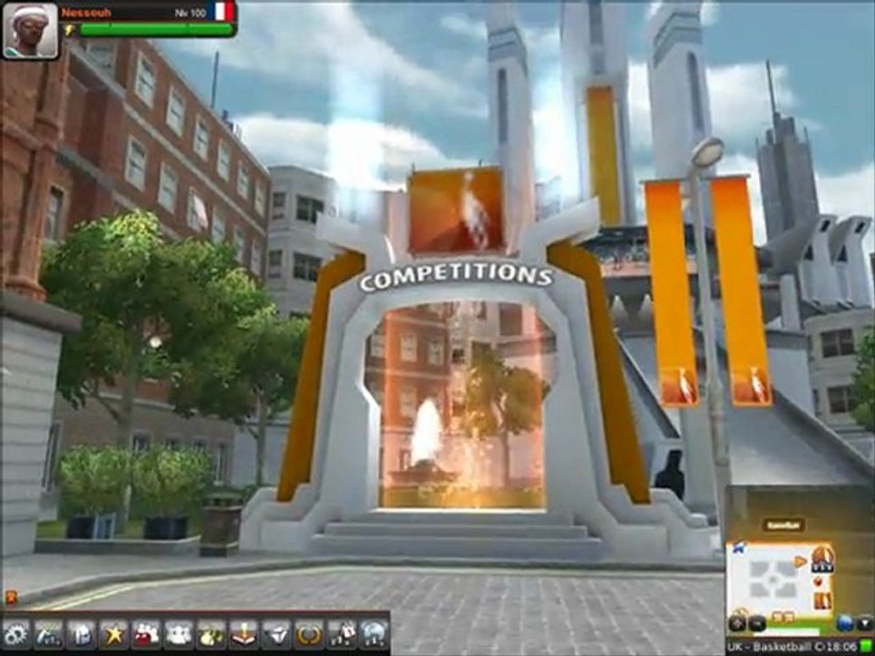 Empire Of Sports -  Se rendre au basketball. En France, UK et Arabia