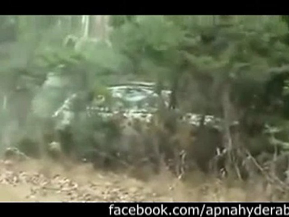 Car Jumps in Wrong Place