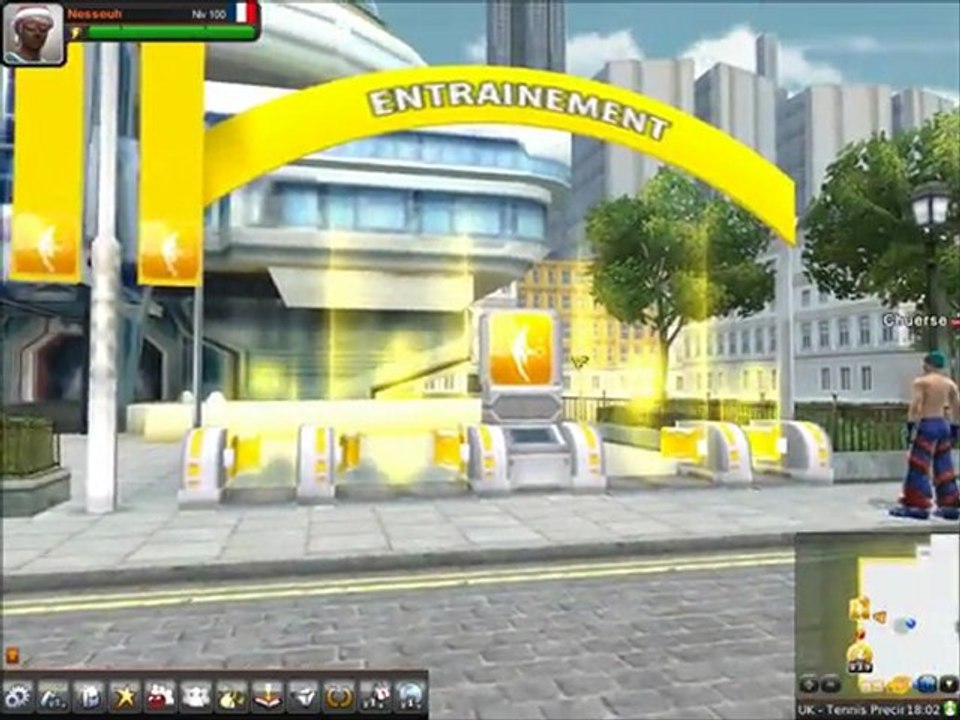 Empire Of Sports - Se rendre au tennis. En France, UK et Arabia