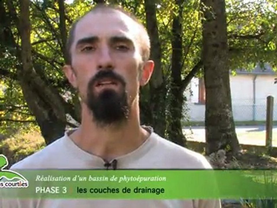 Réalisation d'un bassin de phytoépuration