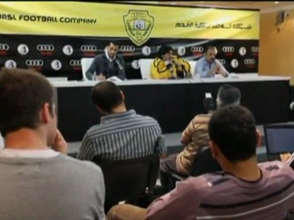 Al wasl und maradona in der klemme