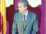 Acto de Zapatero en el Parlamento