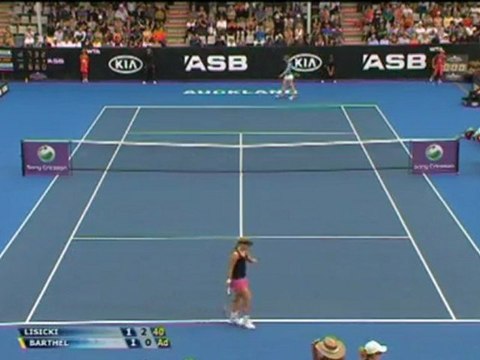 Lisicki batte Barthel - Auckland, secondo turno
