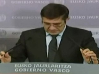 Zapatero se reúne con el Lehendakari en Vitoria