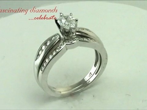 Pear Shape Diamond Tapered Cathedral Engagement Rings Set In Channel Setting
