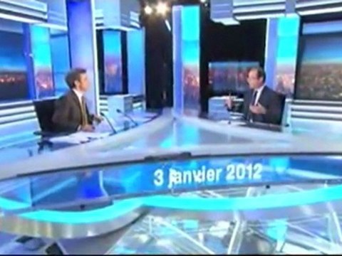 François Hollande invité du 20H de France 2
