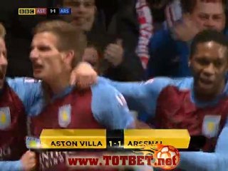 Астон Вилла - Арсенал (1-2) 21.12.2011