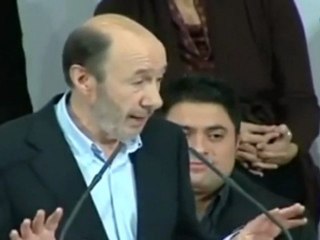 Rubalcaba promete ahora que el PSOE "volverá a ser un partido nacional"