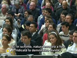 Papa: Crăciunul este punctul în care Cerul şi pământul se unesc