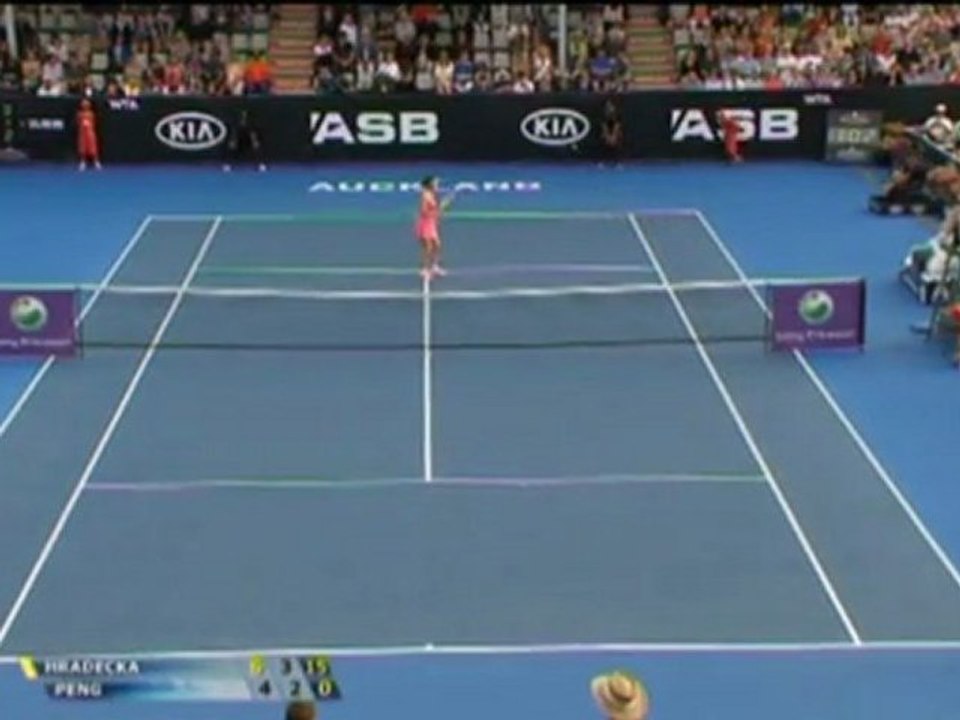 Auckland - Hradecka sorgt für Überraschung