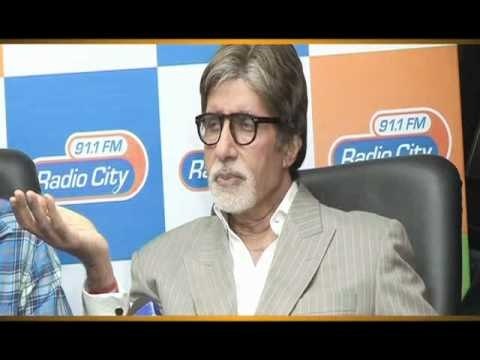 Amitabh Bachchan & Manoj Bajpayee Promote - Aarakshan - On Radio City