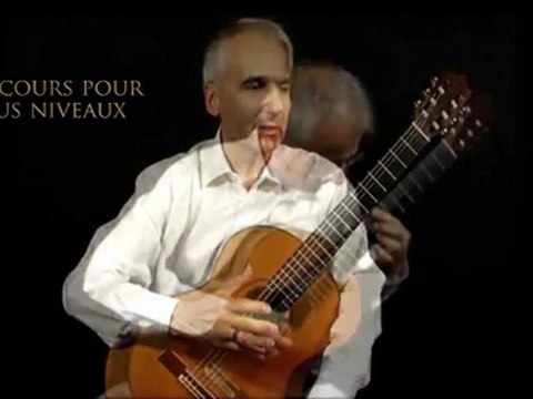 Cours de guitare classique avec Lucien Battaglia