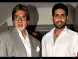 Amitabh Bachchan & Abhishek Bachchan - Vrinda J Mehta's Vibrations Launch