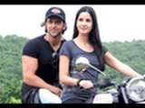 Katrina Kaif Rides with Hrithik Roshan on the Back Seat