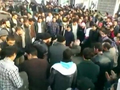 Welcoming the observers in Syria