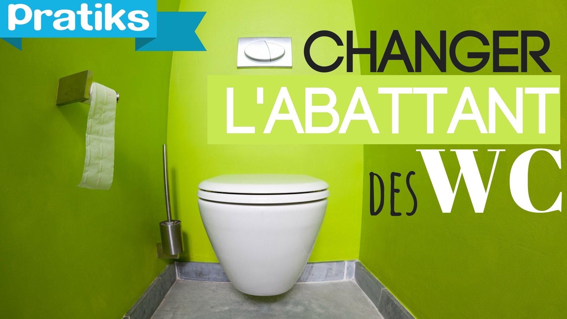 Comment changer l'abattant des toilettes - Vidéo Dailymotion