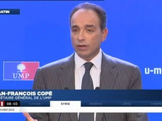 Pour Copé, la TVA sociale "est dans l'intérêt de notre pays"