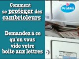 Comment éviter un cambriolage : La boite aux lettres