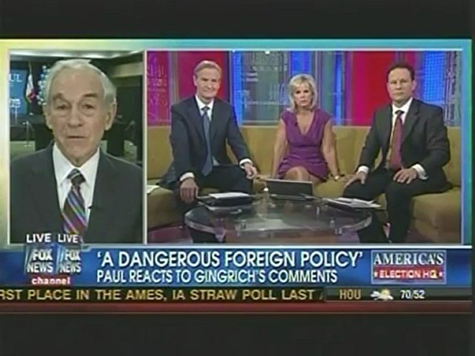 Ron Paul On Fox & Friends Day After Iowa Vote