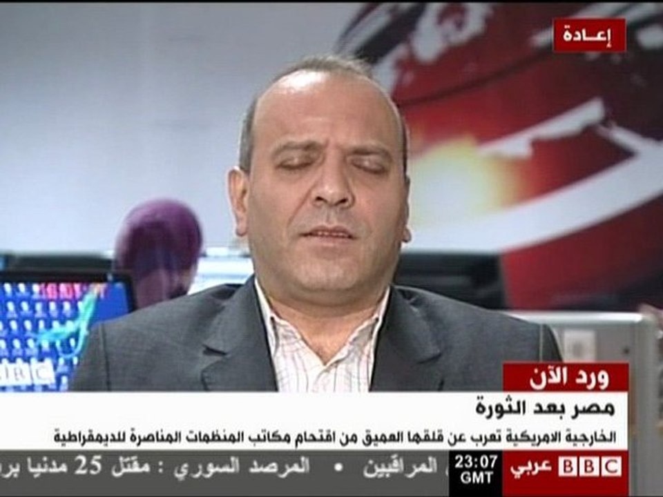 BBC Arabic Syria News 29.12.2011 صور الناشطين تكذب المراقبين 1عمار القربي صالح القلاب حيان سليمان أخبار سورية بي بي سي هذا المساء
