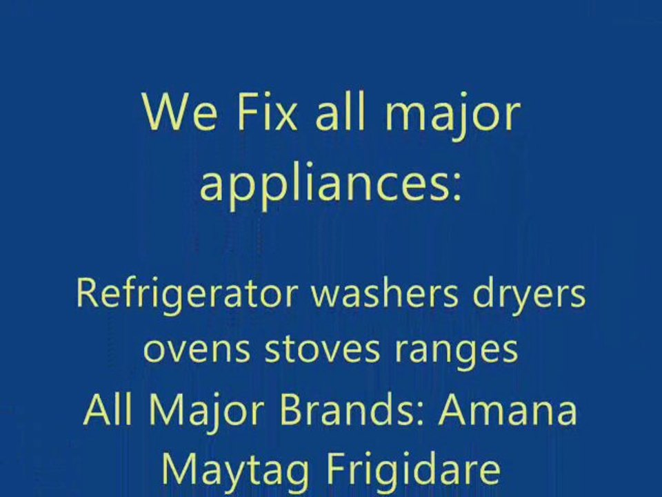 818-298-8165 Van Nuys Appliance Repair