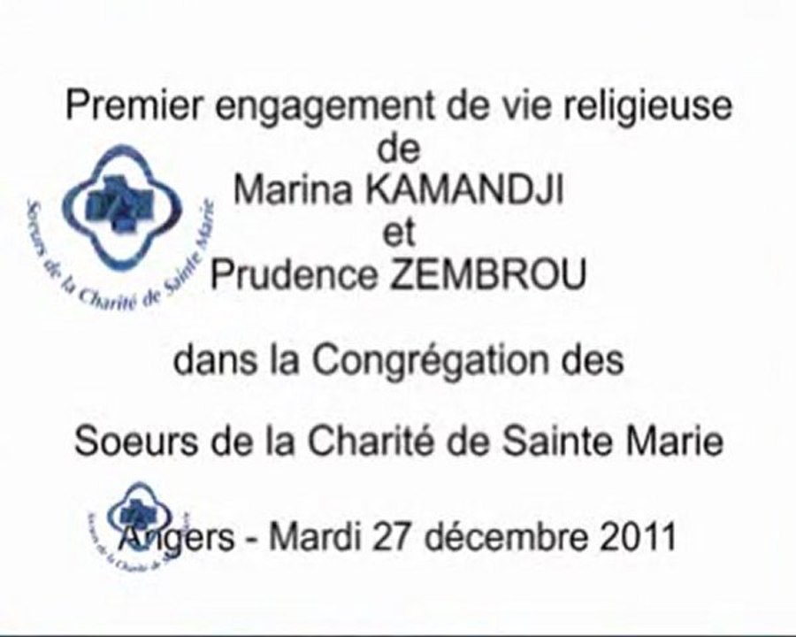 Premier engagement de Marina et Prudence