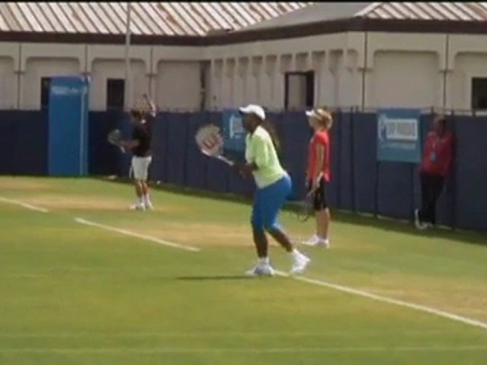 Auckland - serena williams verletzt