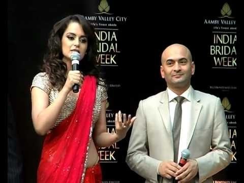 The Sexy Kangna Ranaut At The Launch Of Aamby Valley 'India Bridal Week'