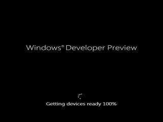 Windows 8 - Installation Developer Preview en Français