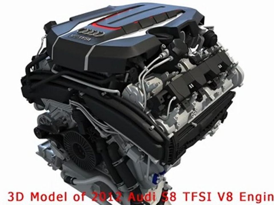 2012 Audi S8 v8 Engine