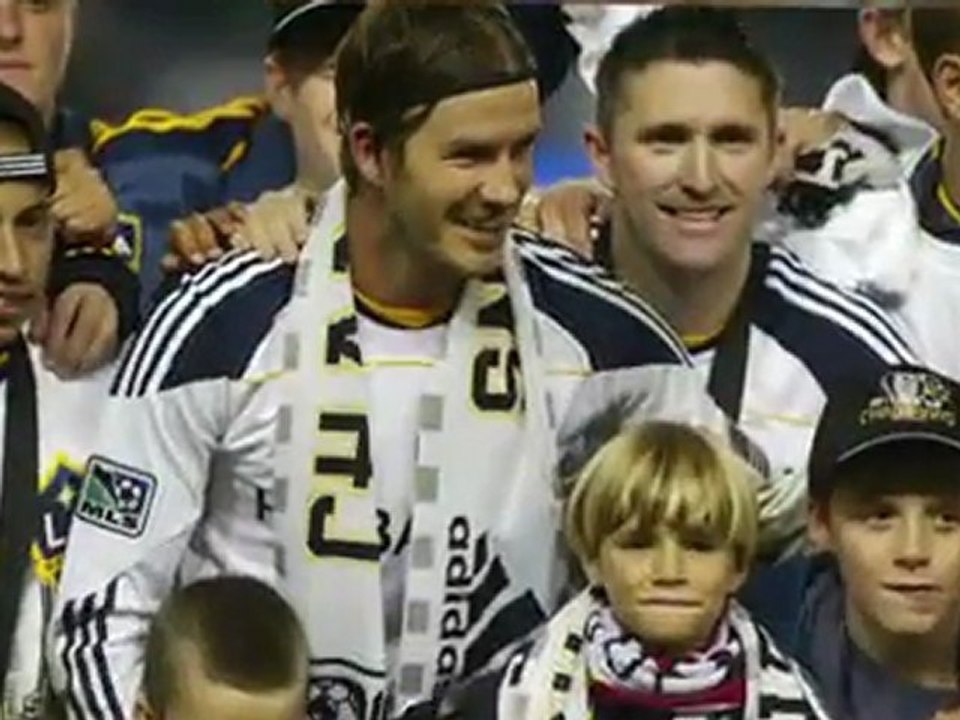 SNTV - David Beckham to Stay in LA for Family
