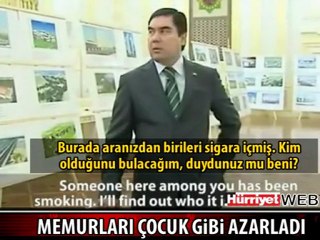 Türkmenistan Başbakandan ağır sözler