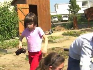 à l'école du compost à Nantes (3/4:le jardin)