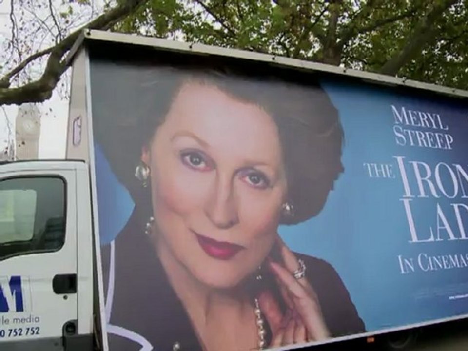 Blauer Teppich für Streep als 'Eiserne Lady'