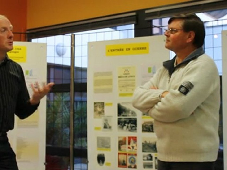 Exposition sur la vie quotidienne durant la seconde guerre mondiale