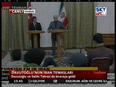 Davutoğlu'nun İran Temasları