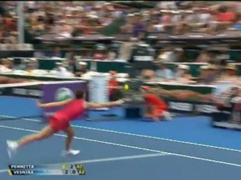 Auckland - Pennetta nun gegen Kerber