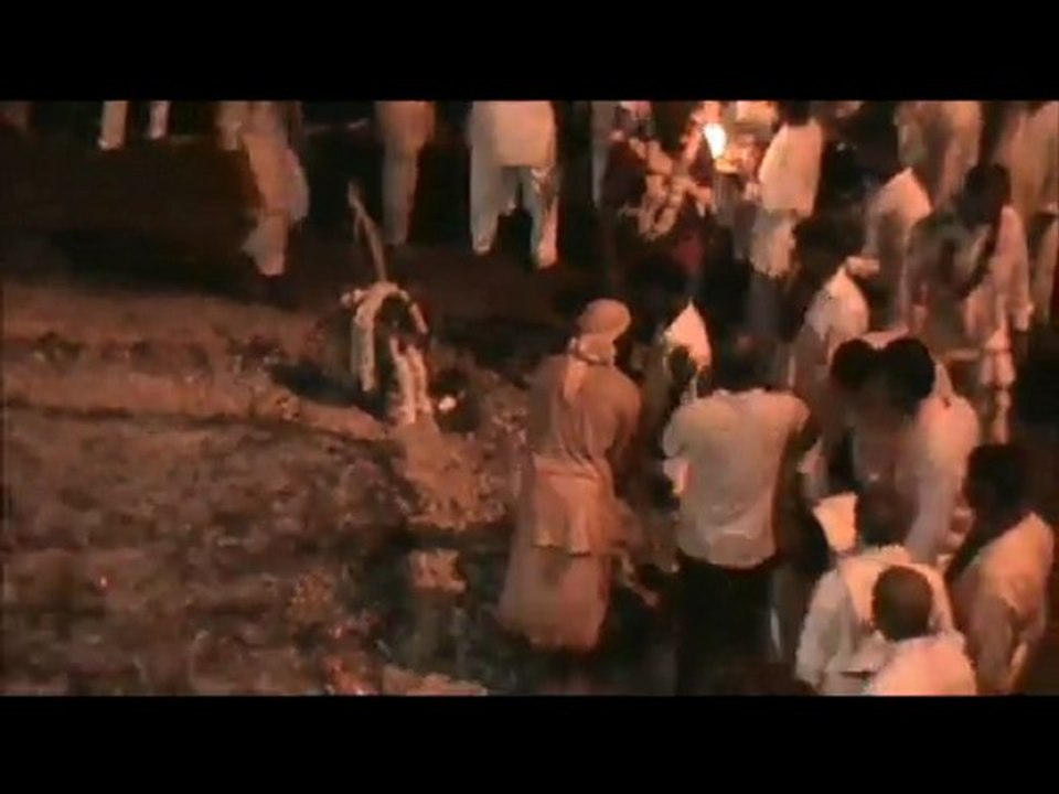 Marche sur le feu Ravine des cafres Saint-Pierre le 03 janvier 2012