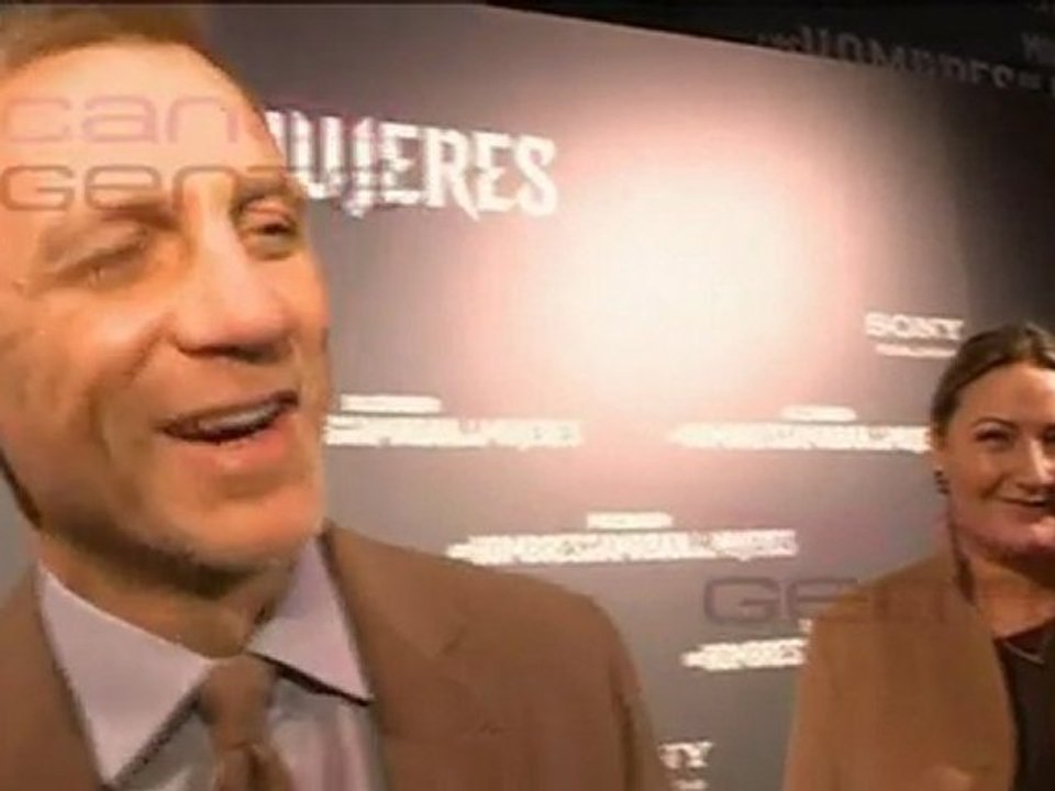 Daniel Craig presenta 'Millenium' en Madrid