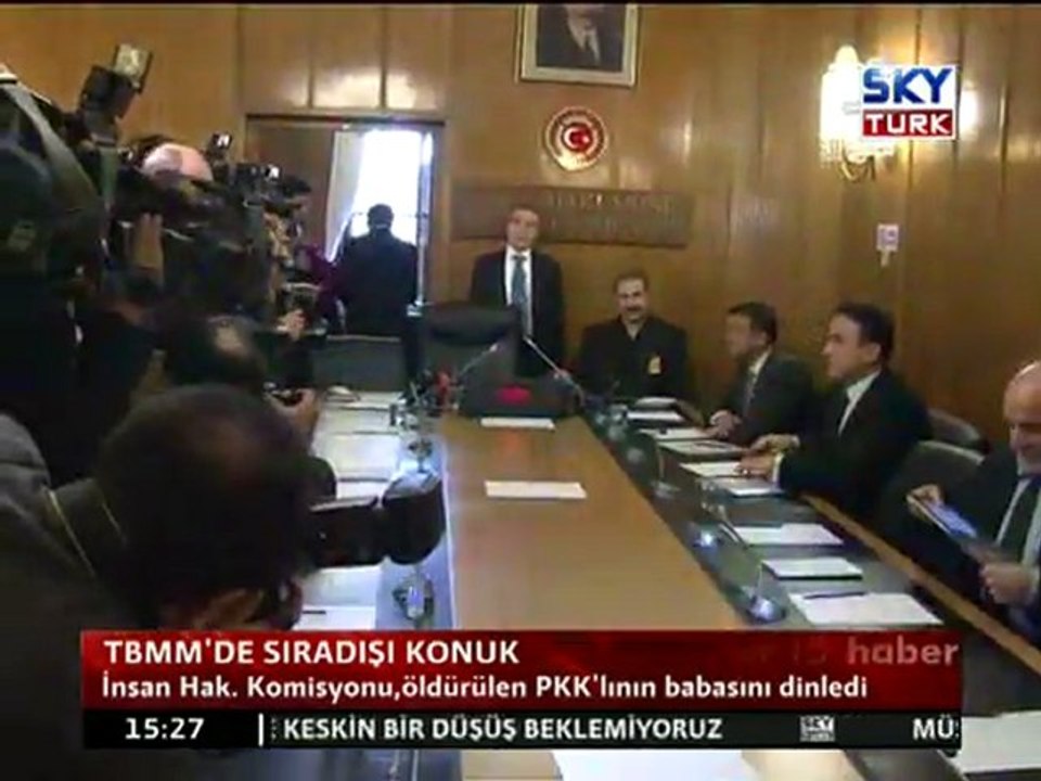 TBMM'de Sıradışı Konuk