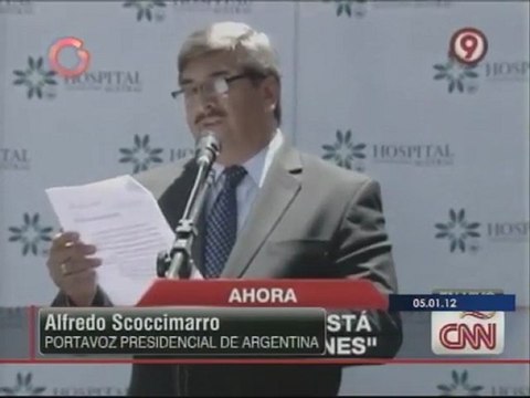 Fernández evoluciona sin complicaciones y está de buen ánimo