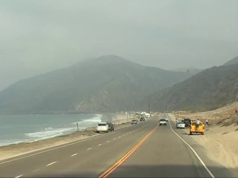 From Malibu to Santa Barbara and to Solvang 2007 (better resolution film 2012)