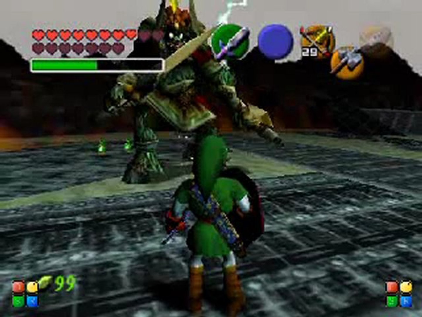 Legend of Zelda Ocarina-of Time Ganondorf's Castle Ganon Final Boss - video  Dailymotion