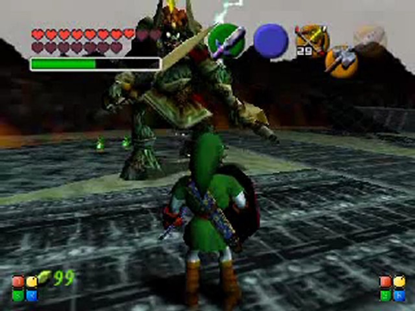 Legend Of Zelda Ocarina Of Time Ganondorf S Castle Ganon Final Boss Video Dailymotion
