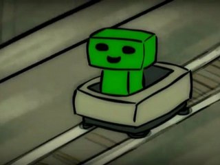 Creeper Like's to ride minecarts while listening to Portal Songs FTW _D [Requested by _TheLogasd_]