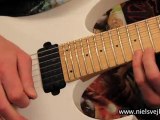 Triad Sweep Picking Tapping Lessons - How To Shred On Guitar