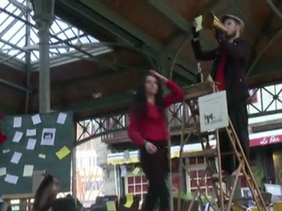 Un crieur de rue à St-Brieuc