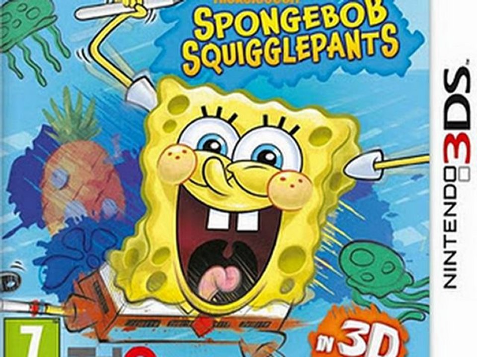 SPONGEBOB SQUIGGLEPANTS 3D 3DS Rom Download (EUROPE)