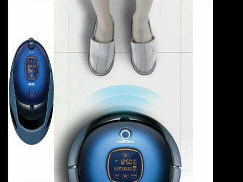 Die besten Staubsauger Update überprüfen Samsung NaviBot SR 8895 Silencio Staubsauger-Roboter Virtual Guard schwarz